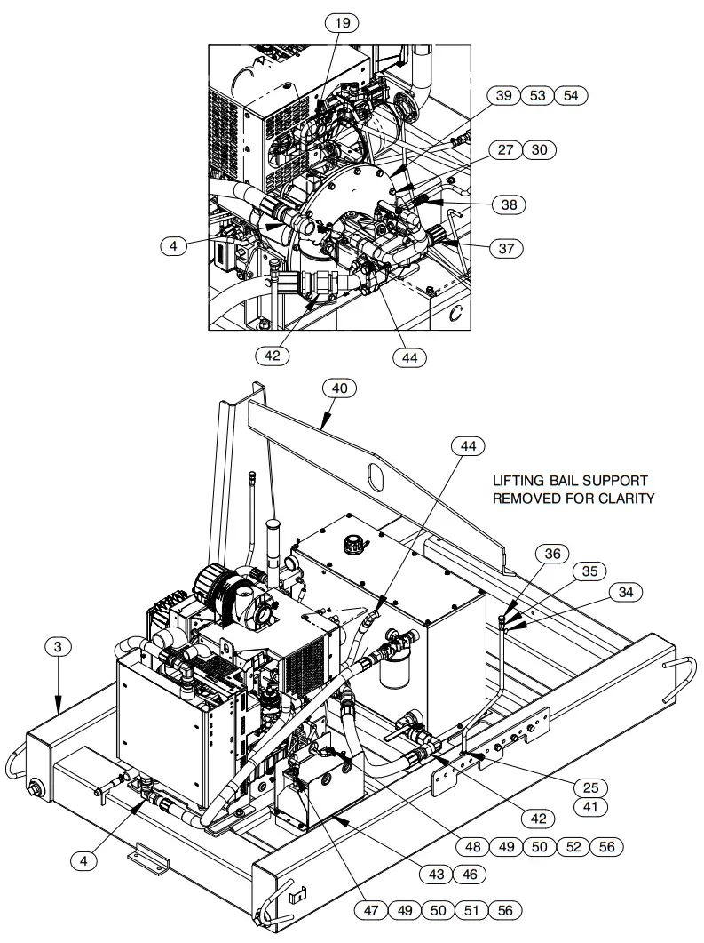 GORMAN-RUPP HSK4A-KDI1903TCR FT4 Hsk Series Pump Hydraulic Driven Sludge Pump - ILLUSTRATION 2