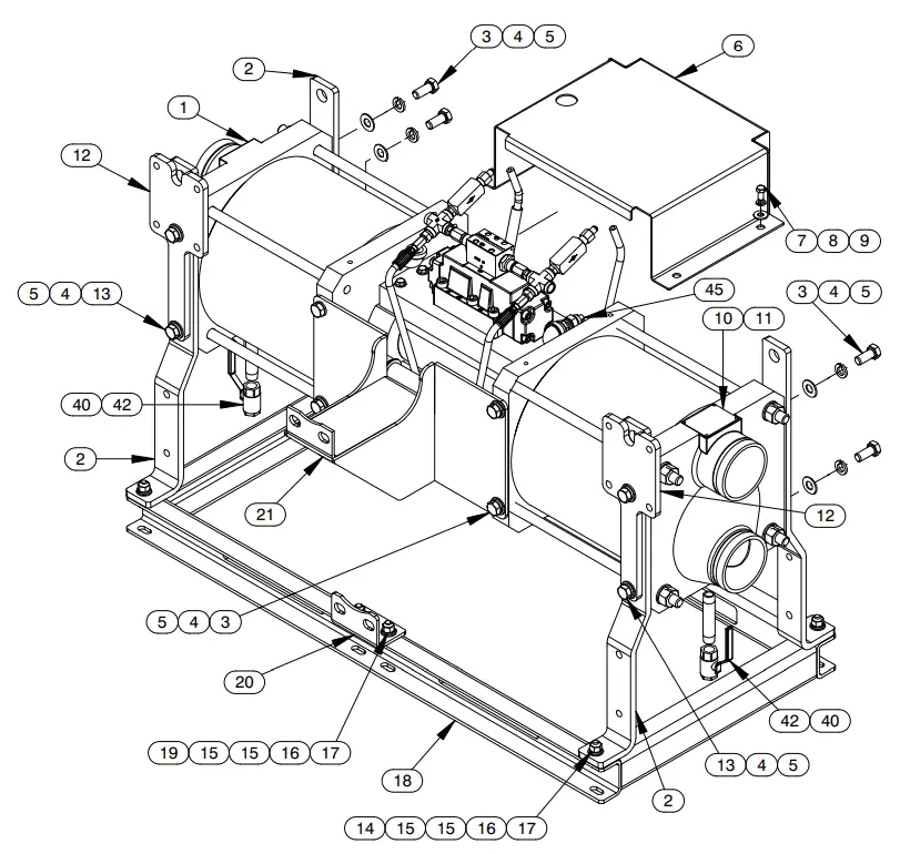GORMAN-RUPP HSK4A-KDI1903TCR FT4 Hsk Series Pump Hydraulic Driven Sludge Pump - ILLUSTRATION 3