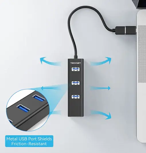 TECKNET-HU043-USB-to-Ethernet-Adapter-fig-4