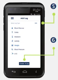 BioTel ART-246 Blood Glucose Monitoring System - GLUCOSE TEST5