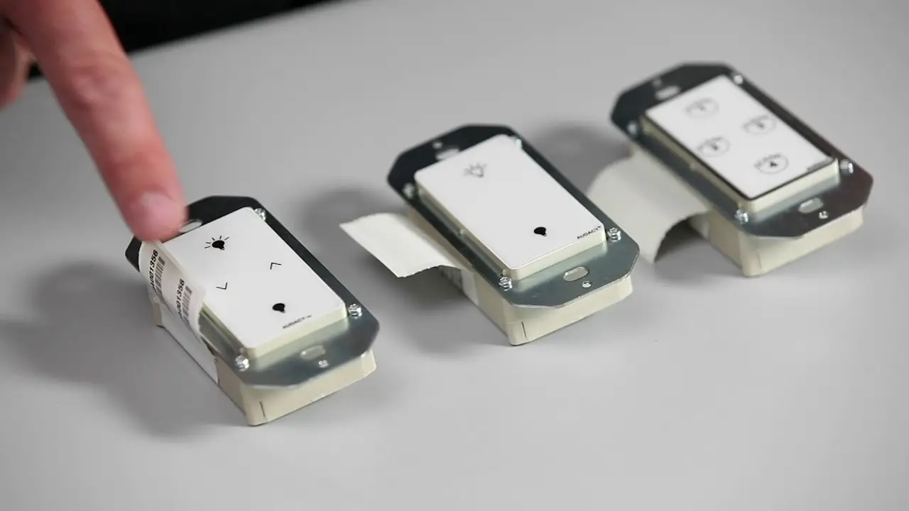 Audacy Wall-mount On / Off And Scene Switches Installation Guide Audacy Wall-mount On / Off And Scene Switches Installation Guide