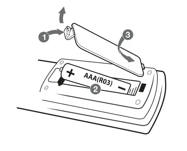 LG BP250 Blu-ray Disc DVD Player with Full HD Up Scaling and External HDD Playback - Replacement of battery