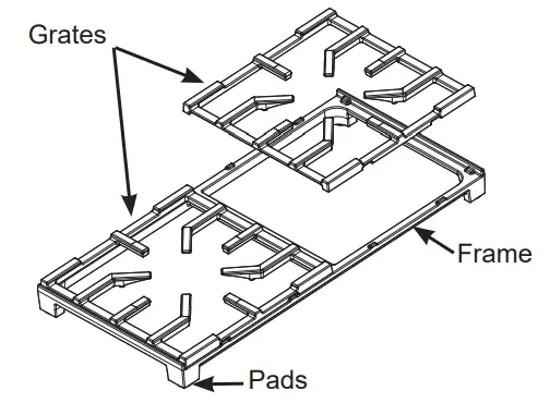 MONOGRAM ZGU366NTSS 36 inch Professional Rangetop - CLEANING7
