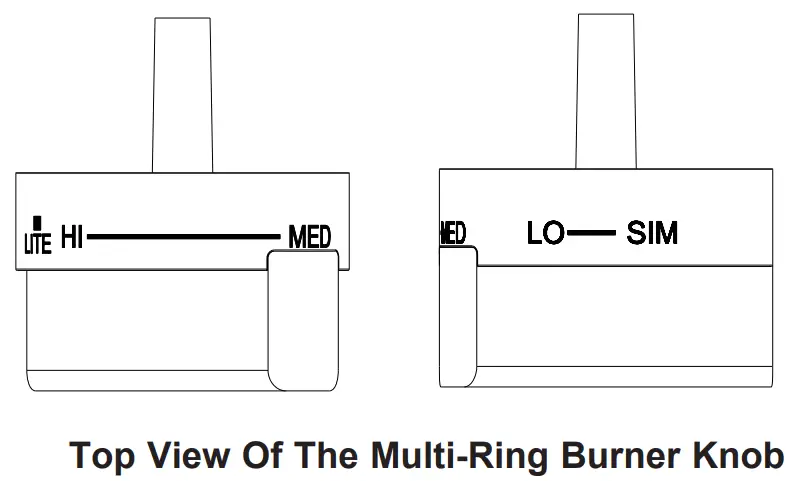 MONOGRAM ZGU366NTSS 36 inch Professional Rangetop - Multi-Ring