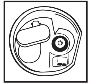 Westinghouse WSHUJ2158B Digital - In the base
