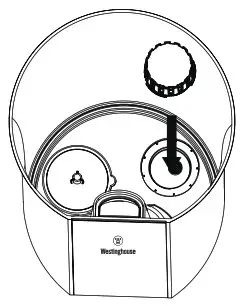 Westinghouse WSHUJ2158B Digital - Put the new