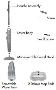 Bissell Steam Mop &  Items