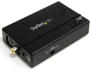 StarTech VID2HDCON CompositeS-Video to HDMI Video Converter with Audio