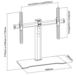 NEWSTAR Neomounts Monitor Desk Stand FPMAD1250