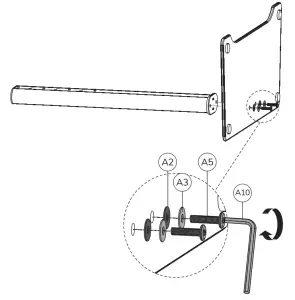NEWSTAR Neomounts Monitor Desk Stand FPMAD1250 - figure 3