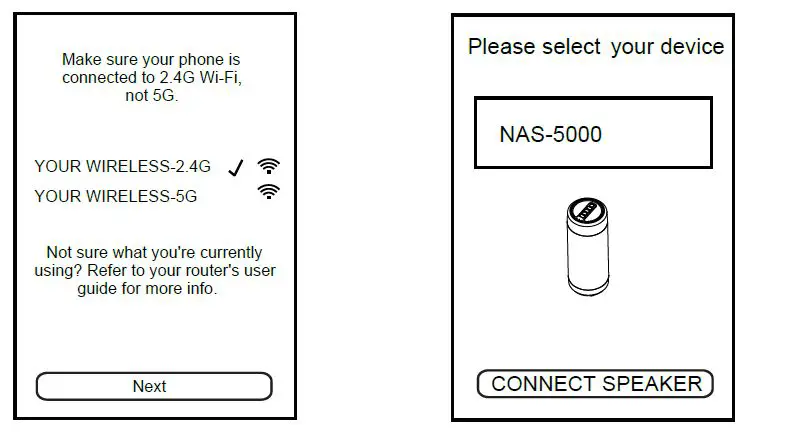 naxa NAS-5003 Bluetooth and Wi-Fi Speaker fig5