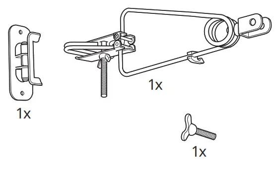 IKEA RANARP Wall Clamp Spotlight- 3
