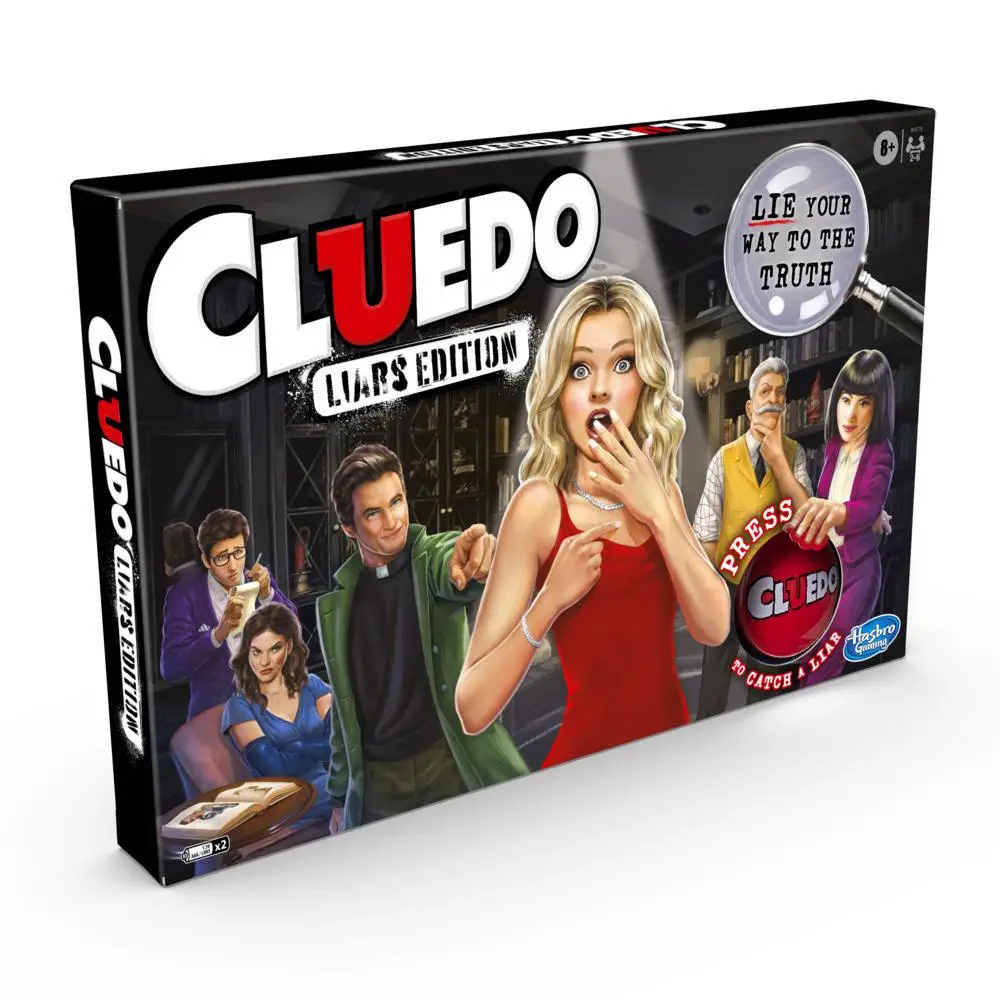 Hasbro Gaming E9779 Cluedo Liars Edition board Game for Kids