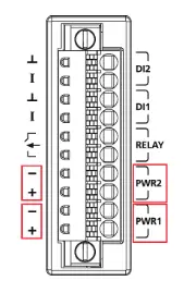 Moxa AWK 3252A Series Wireless Module - Terminal Block Pin 2