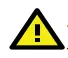 Moxa AWK 3252A Series Wireless Module - WARNING