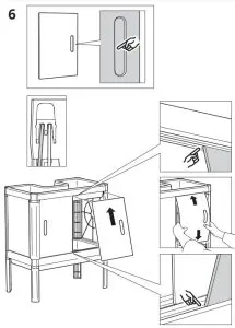 IKEA 005 134 39 LILLTJÄRN Sink Base Cabinet with 2 Doors - 6