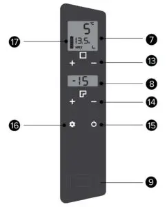 MAGIRA ARCTIC DF36 C Mobile Dual Zone Fridge - Display