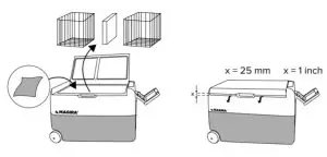 MAGIRA ARCTIC DF36 C Mobile Dual Zone Fridge - Proper Cleaning