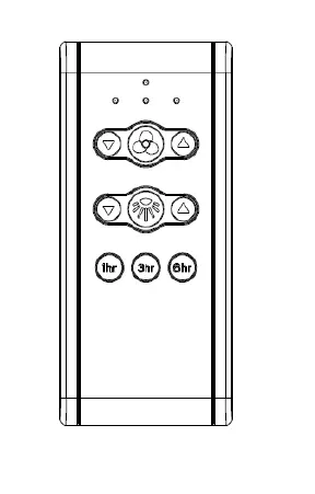 Satellite Electronic 18030 Ceiling Fan Remote Control-3