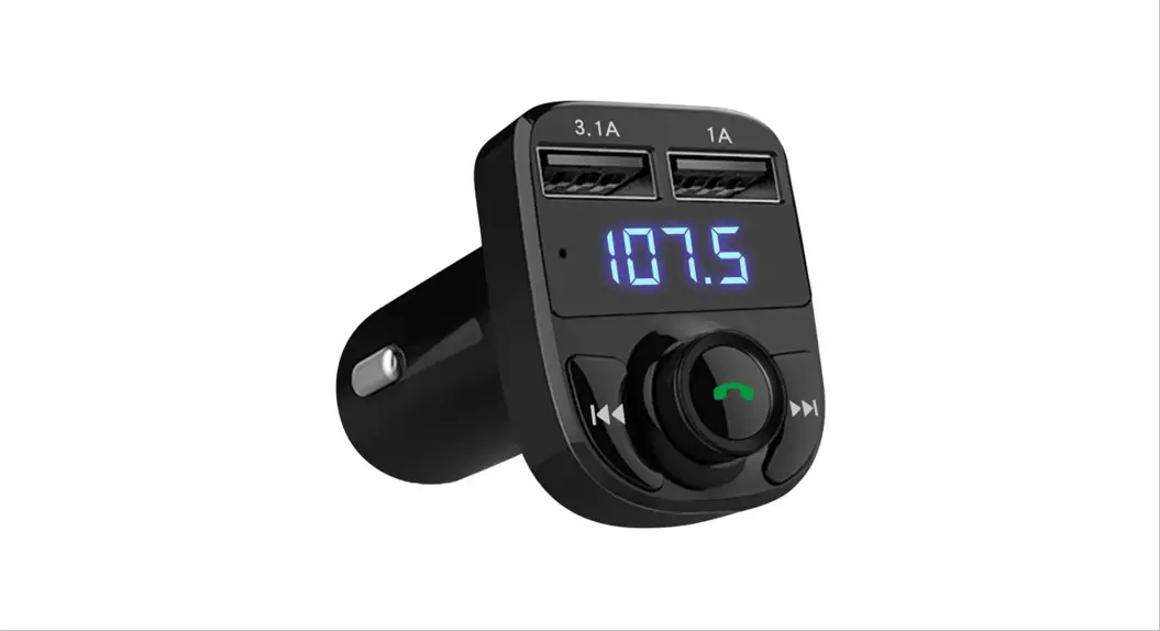 Onn 100079037 Wireless Fm Transmitter And Car Charger User Guide
