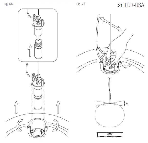 FLOS 102016 Glo-Ball S Suspension Lamp fig 10