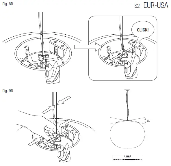 FLOS 102016 Glo-Ball S Suspension Lamp fig 12