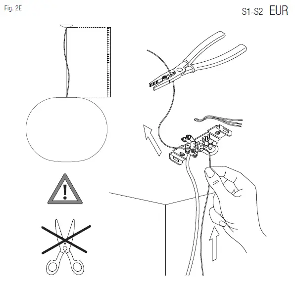 FLOS 102016 Glo-Ball S Suspension Lamp fig 5