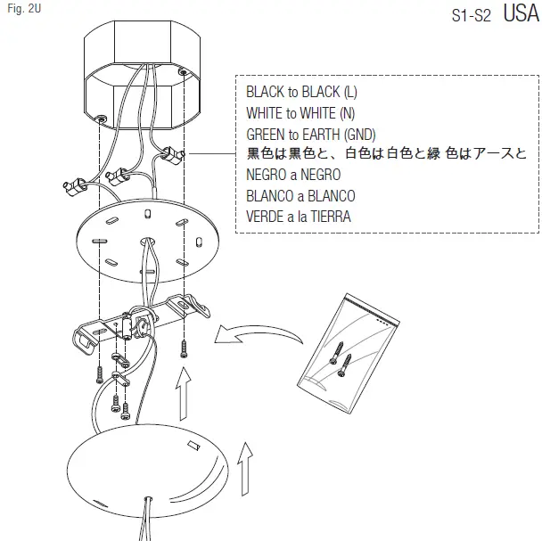 FLOS 102016 Glo-Ball S Suspension Lamp fig 9