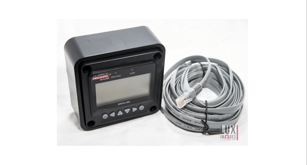 Redarc Srpa-rm Remote Monitor For Solar Regulator Instruction Manual Redarc Srpa-rm Remote Monitor For Solar Regulator Instruction Manual
