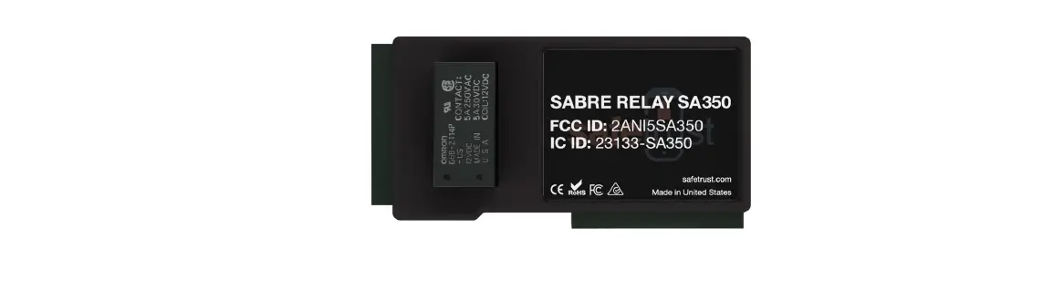 Safetrust Sabre Inline/relay Sa350 Combination Bluetooth Low Energy Reader Installation Guide Safetrust Sabre Inline/relay Sa350 Combination Bluetooth Low Energy Reader Installation Guide