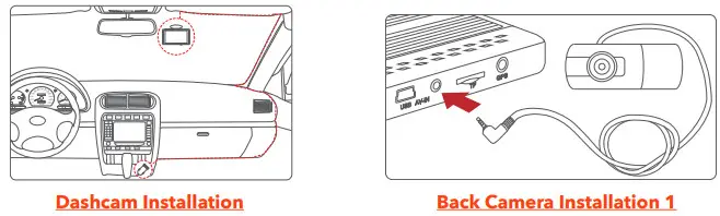Spedal SCL588 Car DVR Radar Detector for Cars with Dashcam and GPS 3 in 1 Combined - Dashcam Installation