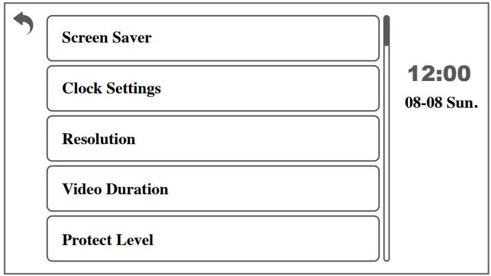 Spedal SCL588 Car DVR Radar Detector for Cars with Dashcam and GPS 3 in 1 Combined - General Settings