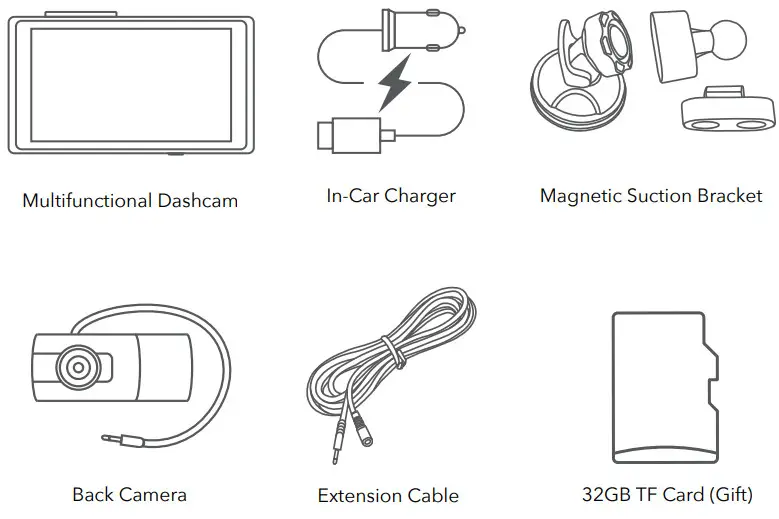 Spedal SCL588 Car DVR Radar Detector for Cars with Dashcam and GPS 3 in 1 Combined - box