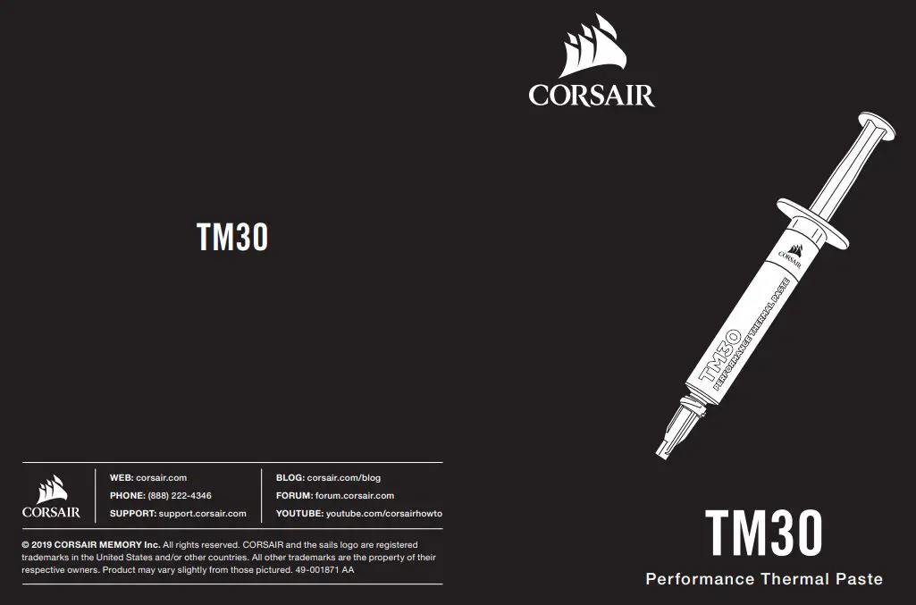 CORSAIR Thermal Paste