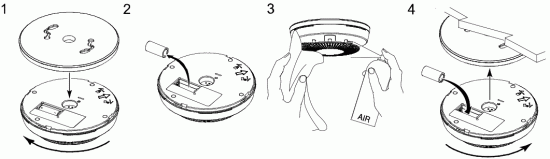 resideo 5800COV Carbon Monoxide Detector - PERIODIC CLEANING