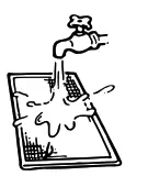 DAIKIN FAQ71CV4A Split System Air Conditioner - Washing with water