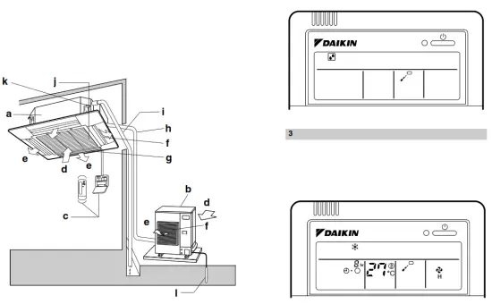 DAIKIN FFQ25BV1B Split System Air Conditioner