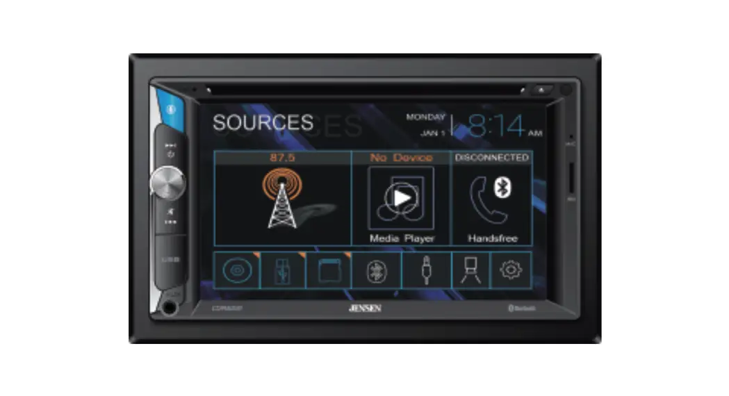 Jensen Cdr6221 Dvd Multimedia Receiver User Guide Jensen Cdr6221 Dvd Multimedia Receiver User Guide