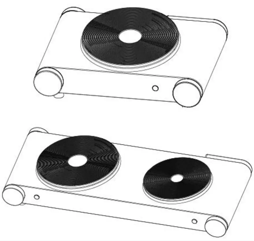 cusimax CMHP B101 Electric Hot Plate for Cooking