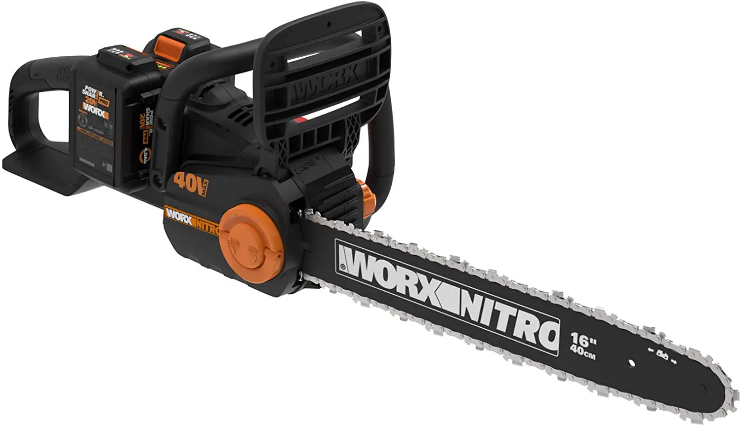 Worx Wg385e 40cm Brushless Chainsaw Instruction Manual