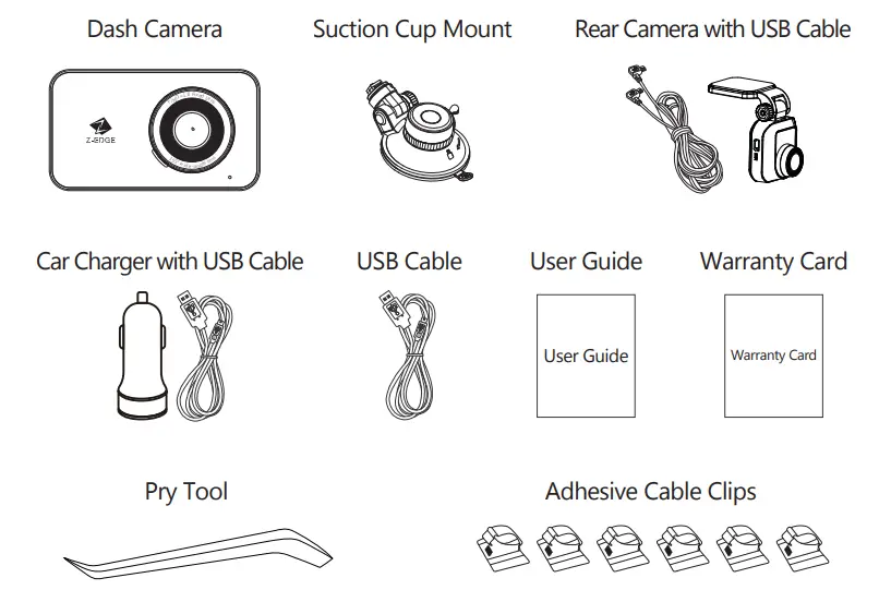 Z-EdgWiFi=Dash=Cam,-1920-080P-FHD-Front-and-Rear-Dash-Cam-fig-1