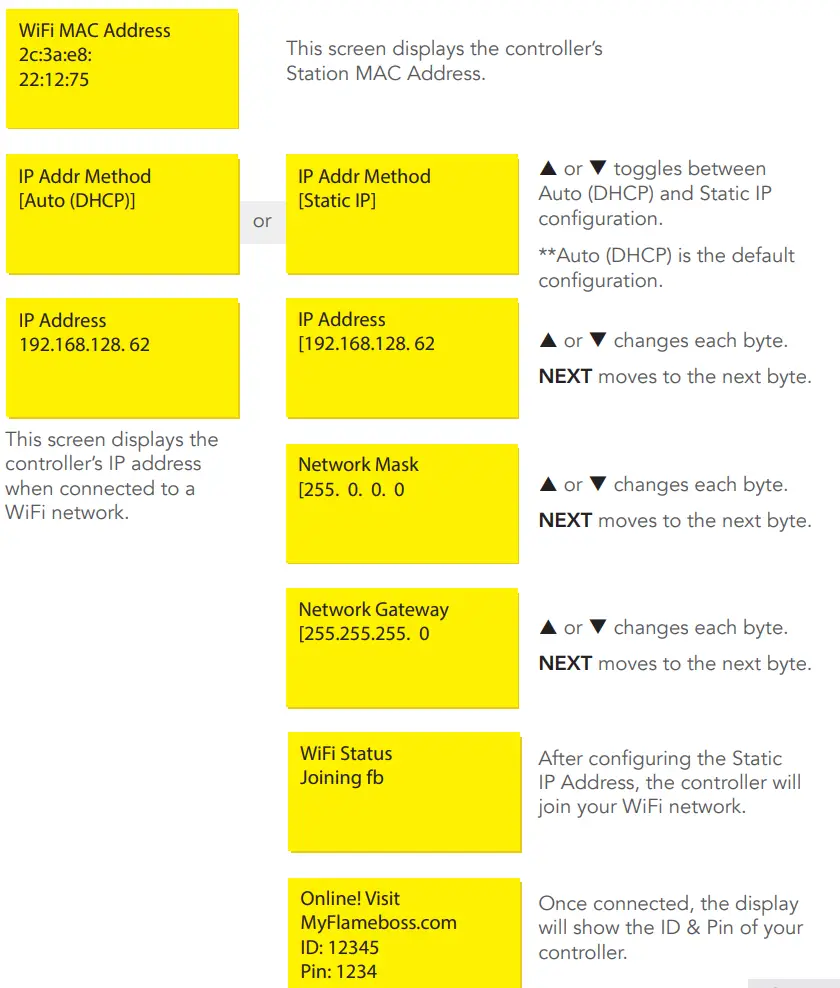 FLAME BOSS 500 WiFi Smoker Controller Instruction Manual - ADVANCED WIFI