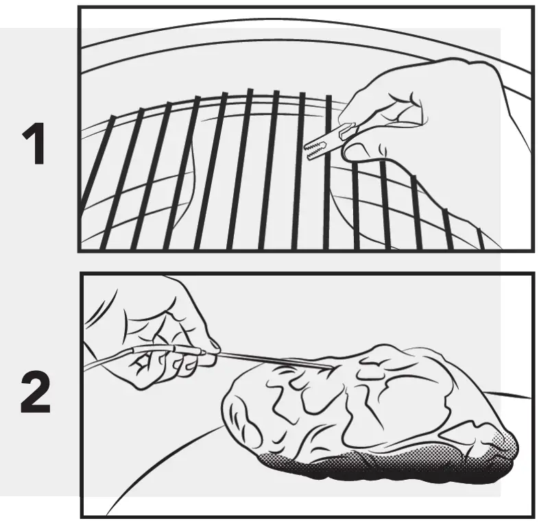 FLAME BOSS 500 WiFi Smoker Controller Instruction Manual - PROBE PLACEMENT