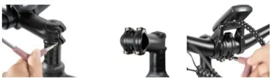 RATTAN Compass Electric Mountain Bike - Handlebar