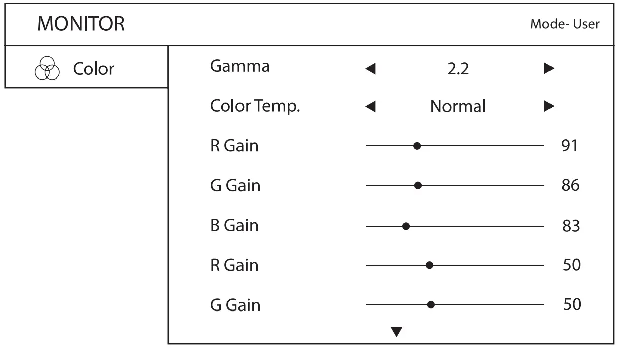 VSEVEN L270IPS HAS 27 Inch FHD 1920x1080 Height Adjustable IPS LED Monitor - fig 6