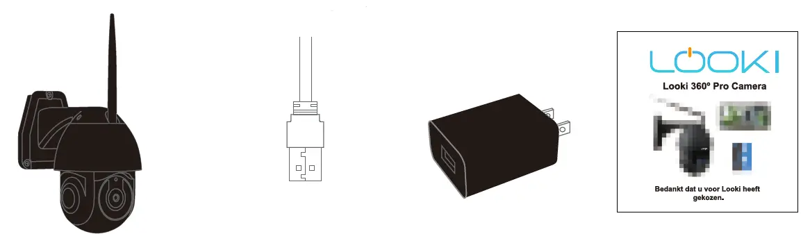 LOOKI -360Pro -Outdoor -Security- Camera -1