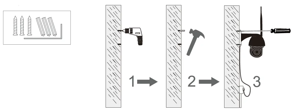 LOOKI -360Pro -Outdoor -Security- Camera -2