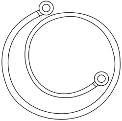 OSD AUDIO Nero Arc 4 4 Inch Pendant Speakers 3 hanging cable