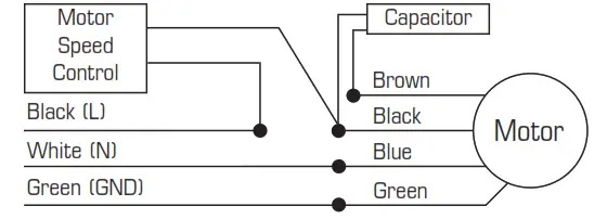 fantech Inline Centrifugal Fans - controller