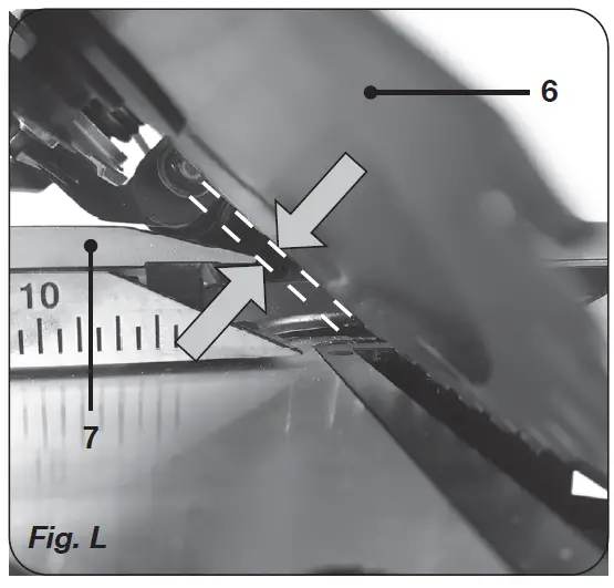FERM MSM1040 Radial Mitre Saw fig 12